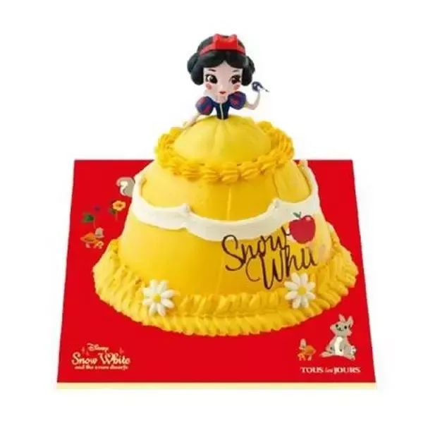 상품 이미지: (뚜레쥬르) 백설공주_애플&망고케이크