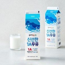 상품 이미지: 곰곰 신선한 1A 우유, 900ml, 2개