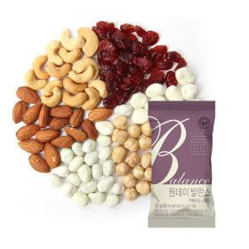 상품 이미지: 산과들에 하루 한줌 견과류 원데이발란스퍼플 90봉 / 3개월분