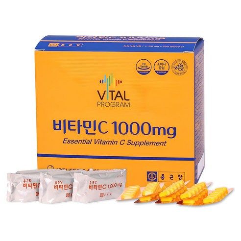 상품 이미지: 바이탈프로그램 비타민C 1000mg, 200정, 1개