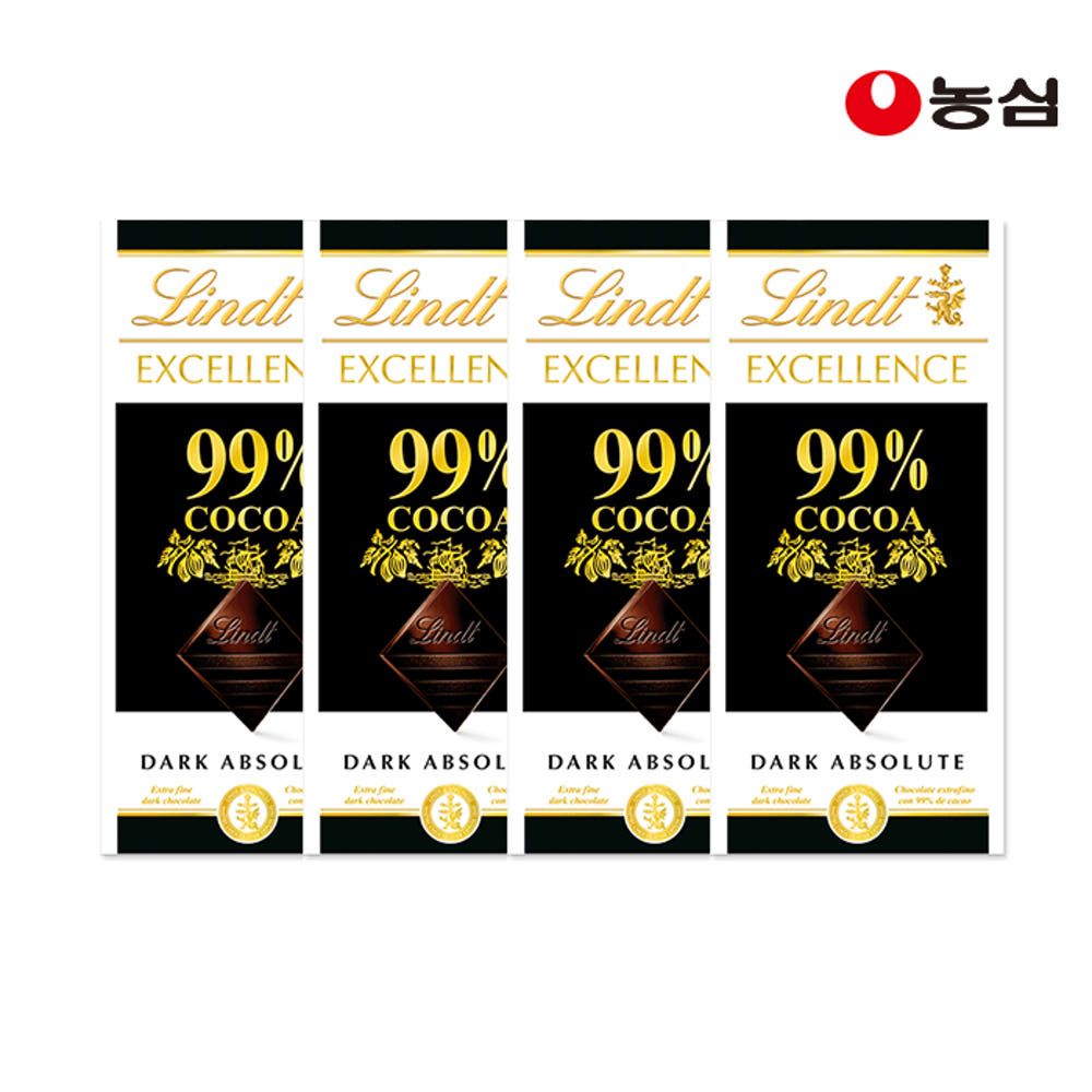 상품 이미지: 린트 엑설런스 다크 99% (50g X 4개)