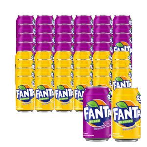 상품 이미지: 환타 포도+파인애플 350ml 48캔 (각 24개)