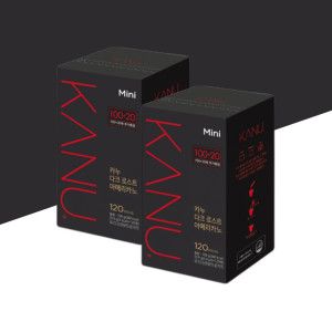 상품 이미지: 카누 미니 다크 로스트 아메리카노 120T x 2개 (240T)