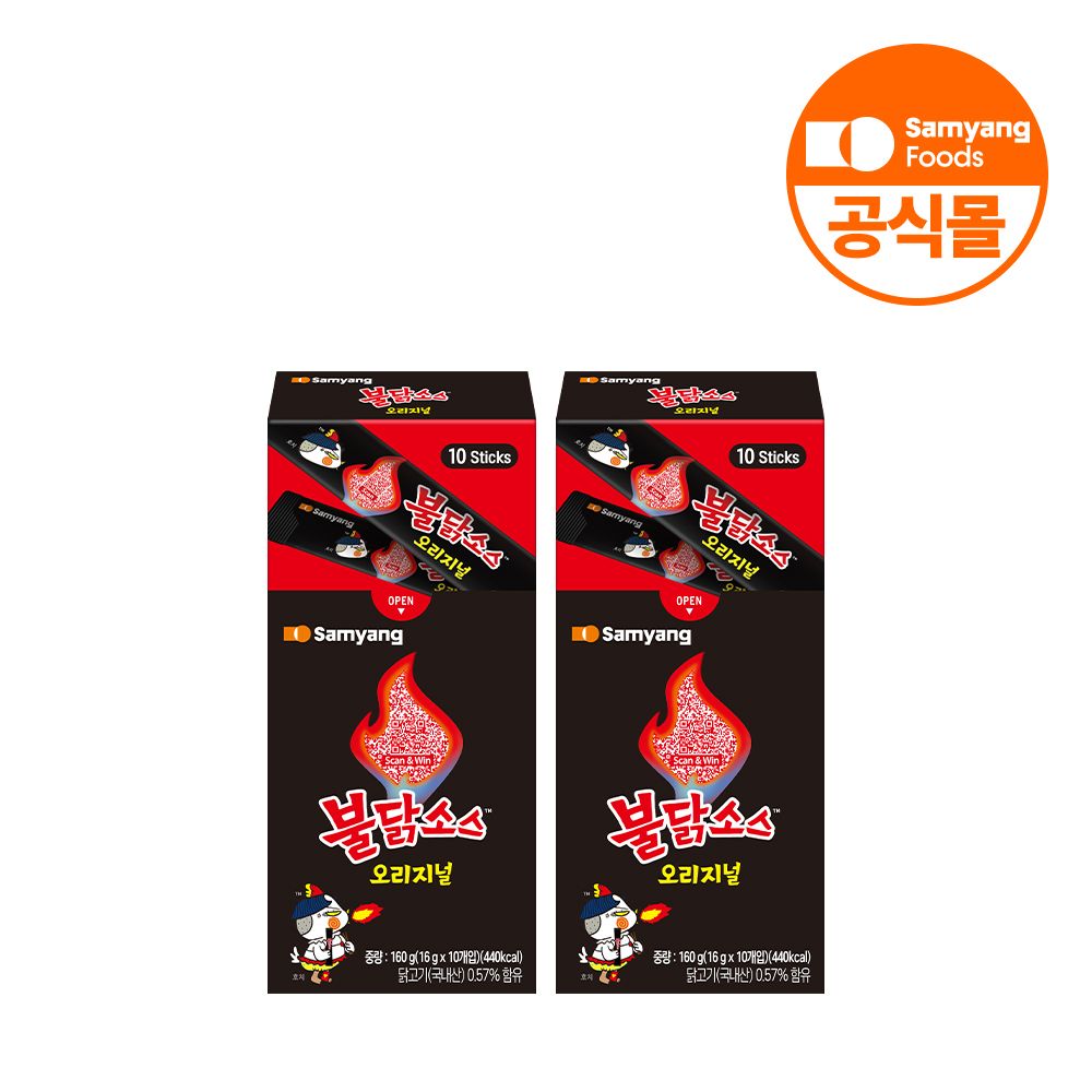 상품 이미지: 삼양식품 스틱불닭소스 160g, 20개