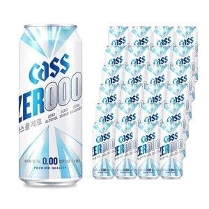 상품 이미지: 카스 올제로 500ml 24캔 알콜 ZERO 칼로리 ZERO 슈가 ZERO 글루테 ZERO 신제품 출시