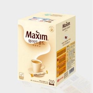 상품 이미지: 동서식품 맥심 화이트골드 11.7g 210개입 x 1개 믹스커피_JS