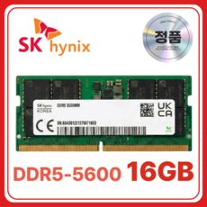 상품 이미지: SK 하이닉스 노트북용 DDR5 램 메모리 SODIMM, 1개, 16GB 5600MHz (PC5-44800)