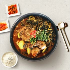 상품 이미지: (김가네)본사배송 감자탕5kg(9-10인분)/국내산 돈등뼈 (라면사리1개+겨자2개 증정)