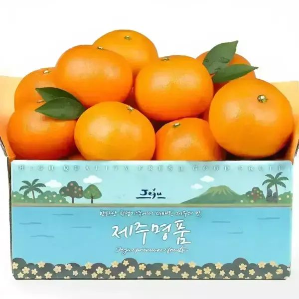 상품 이미지: [당도선별] 제주 천혜향 2kg 로얄소과(12-16과)/ 2박스 구매시 4.5kg 발송