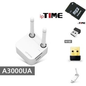 상품 이미지: ipTIME USB 3.0 기가비트 무선 랜카드 외장 안테나/와이파이/데스크탑/노트북/컴퓨터/넷북/소형/수신/가정