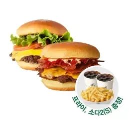 상품 이미지: [쉐이크쉑] 쉑 마니아 2인 세트