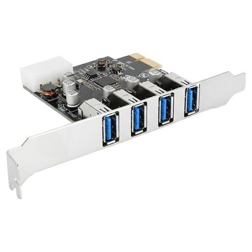 상품 이미지: 넥스트유 USB3.0 4포트 PCIe USB확장카드 카온스 U1