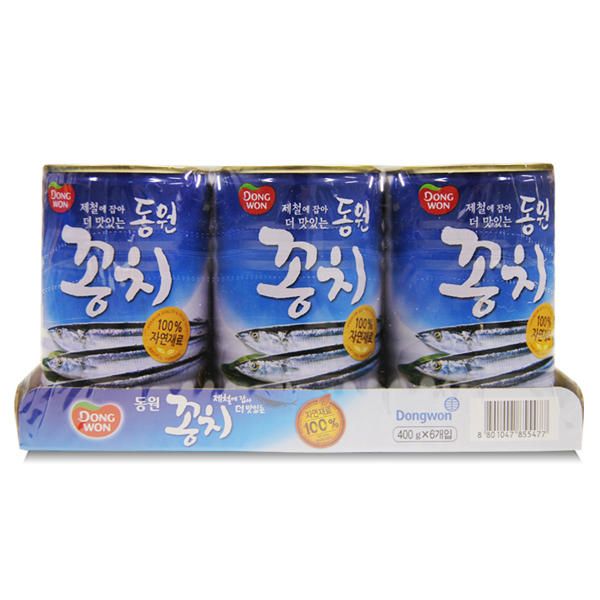 상품 이미지: 동원 꽁치 통조림 400g×6캔