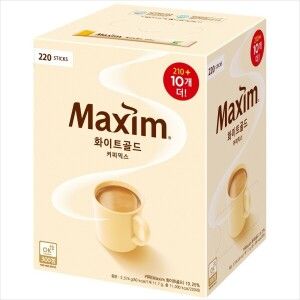 상품 이미지: 맥심 화이트골드 커피믹스 220T//2개구매시 1000원 할인X넉넉한 유통기한