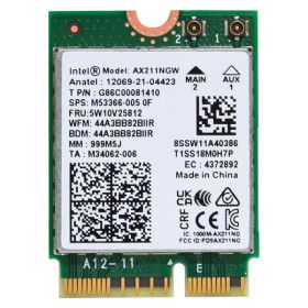 상품 이미지: 인텔 AX211NGW 무선랜카드 Wi-Fi 6E (802.11ax) 블루투스 5.3 지원 인텔 12/13/14/15 세대 CPU 전용