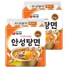 상품 이미지: 농심 안성탕면 125g, 10개