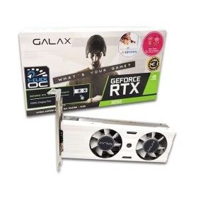 상품 이미지: 갤럭시 GALAX 지포스 RTX 3050 WHITE D6 6GB LP