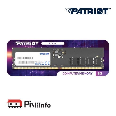 상품 이미지: 패트리어트 PATRIOT DDR5-5600 CL46 EVO 파인인포 (8GB)
