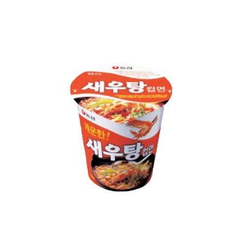 상품 이미지: 농심 새우탕컵 67g, 6개
