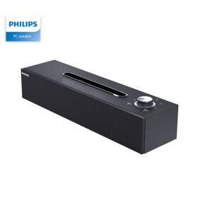 상품 이미지: 필립스 컴퓨터 PC 사운드바 스피커 블루투스 USB 게이밍 SPA3818