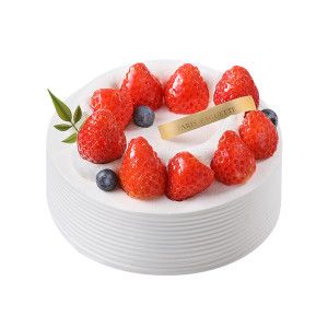 상품 이미지: (파리바게뜨) 우유 생크림케이크(딸기B타입) 1호