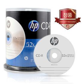 상품 이미지: (현대Hmall)HP CD-R 700MB 52배속 100장케이크/공CD/공시디