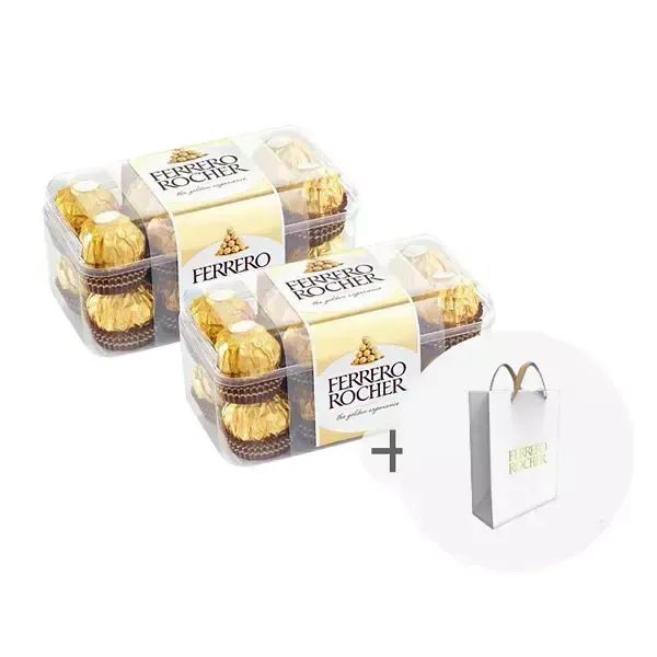 상품 이미지: 페레로로쉐 초콜렛 T16, 2개 + 증정(쇼핑백, 1개)
