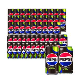 상품 이미지: 펩시콜라 제로라임 210mlx30캔+펩시제로라임 355ml 24캔
