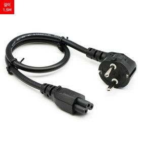 상품 이미지: 국산 3구 크로바 파워케이블 1.5M ML-PW3015 당일발송