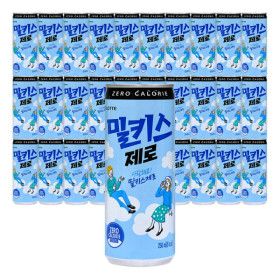 상품 이미지: 롯데칠성 밀키스 제로 250ml 30캔 1개