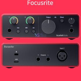 상품 이미지: Focusrite Scarlett Solo 3rd 포커스라이트 스칼렛 솔로 3세대 Focusrite Scarlett Solo 4th