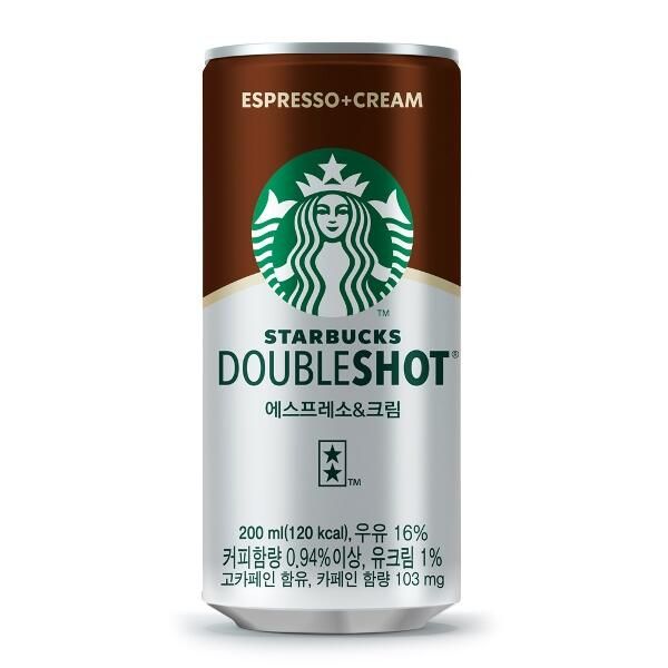 상품 이미지: 스타벅스 더블샷 에스프레소크림 200ml x 36개입