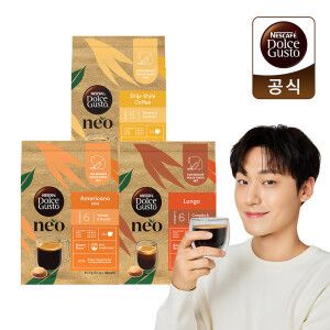 상품 이미지: 네스카페 돌체구스토 네오 캡슐커피 12캡슐 x 3박스 골라담기