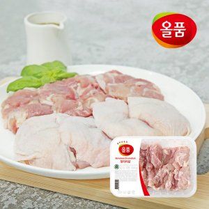 상품 이미지: 올품 1등급 국내산 냉장 닭다리살(정육) 2kg (500gx4팩)