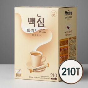 상품 이미지: 맥심 화이트골드 커피믹스 210T