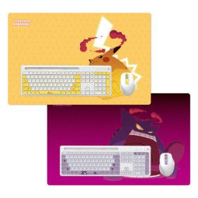 상품 이미지: 피카츄 팬텀 사무용 저소음 무선 키보드 마우스 장패드 3종 세트