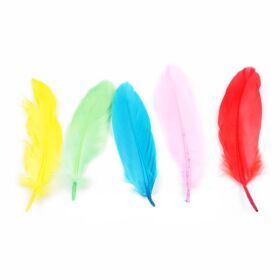 상품 이미지: 컬러깃털 16~18cm/(20입)봉
