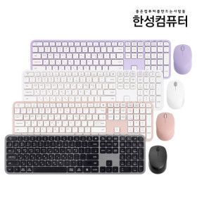 상품 이미지: 한성컴퓨터 LKM500 Win/Mac 전환 무선 키보드마우스 세트