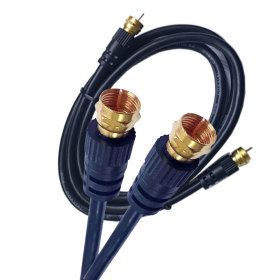 상품 이미지: 안테나 5M 연결 케이블 선 TV 유선 비디오 동축 RF 5M 안테나선