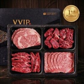 상품 이미지: 우화연 명품 한우선물세트 1++ 구이용 1kg 프리미엄 한우선물세트 특가 1kg