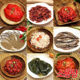 상품 이미지: 강경진주상회 42종  국산새우젓 양념젓갈 반찬 구매금액별 사은품증정