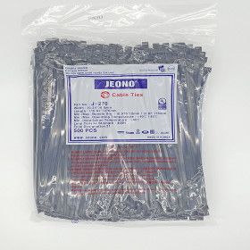 상품 이미지: 전오전기 국산 케이블타이 270MM 500개 흑색