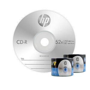 상품 이미지: HP CD-R 700MB 52X 100장(50장벌크 2개)/공CD/공시디