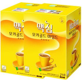 상품 이미지: 동서식품 맥심 모카골드 마일드 커피믹스 420T (210T x 2개)