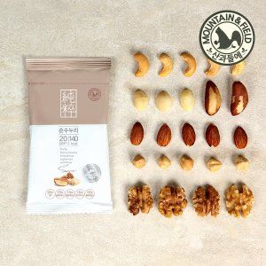상품 이미지: 산과들에순수누리 100봉 하루견과 견과류