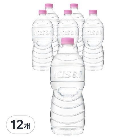 상품 이미지: 아이시스 8.0 ECO 생수 무라벨, 1L, 12개