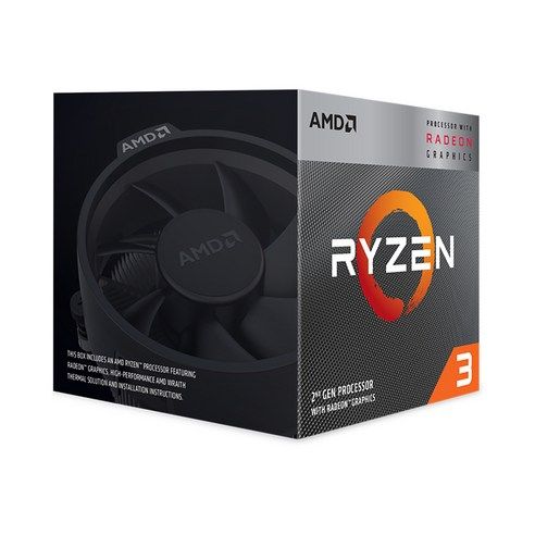 상품 이미지: AMD 라이젠 3-2세대 3200G 피카소 CPU