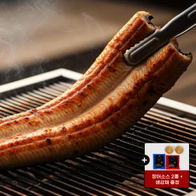 상품 이미지: 100% 국산 자포니카 손질 민물장어 1kg 당일손질 실중량 700~720g 소스 2개+생강 증정 / 무료배송