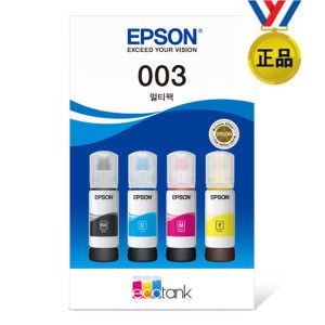 상품 이미지: 엡손 정품 잉크 T00VP10 4색잉크세트 L5196 L5190 L3156 L3150 L3110 L3106 L3101 L3100 L1110 L5296 T00V