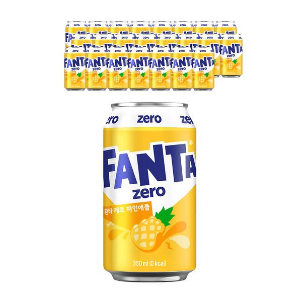 상품 이미지: 환타 파인제로, 350ml, 24개